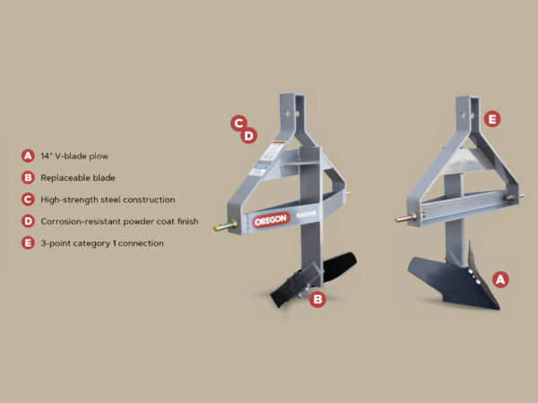 Oregon Breaker Plow Features Diagram