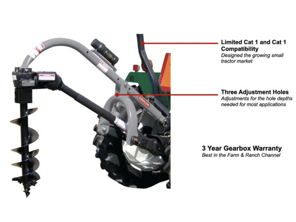 Benefits of the 3-Point Post Hole Diggers by OREGON