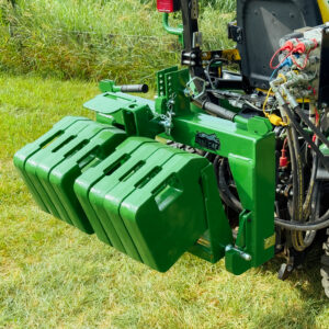 70 lb Suitcase Weights Used for Tractor Loader Counterweight