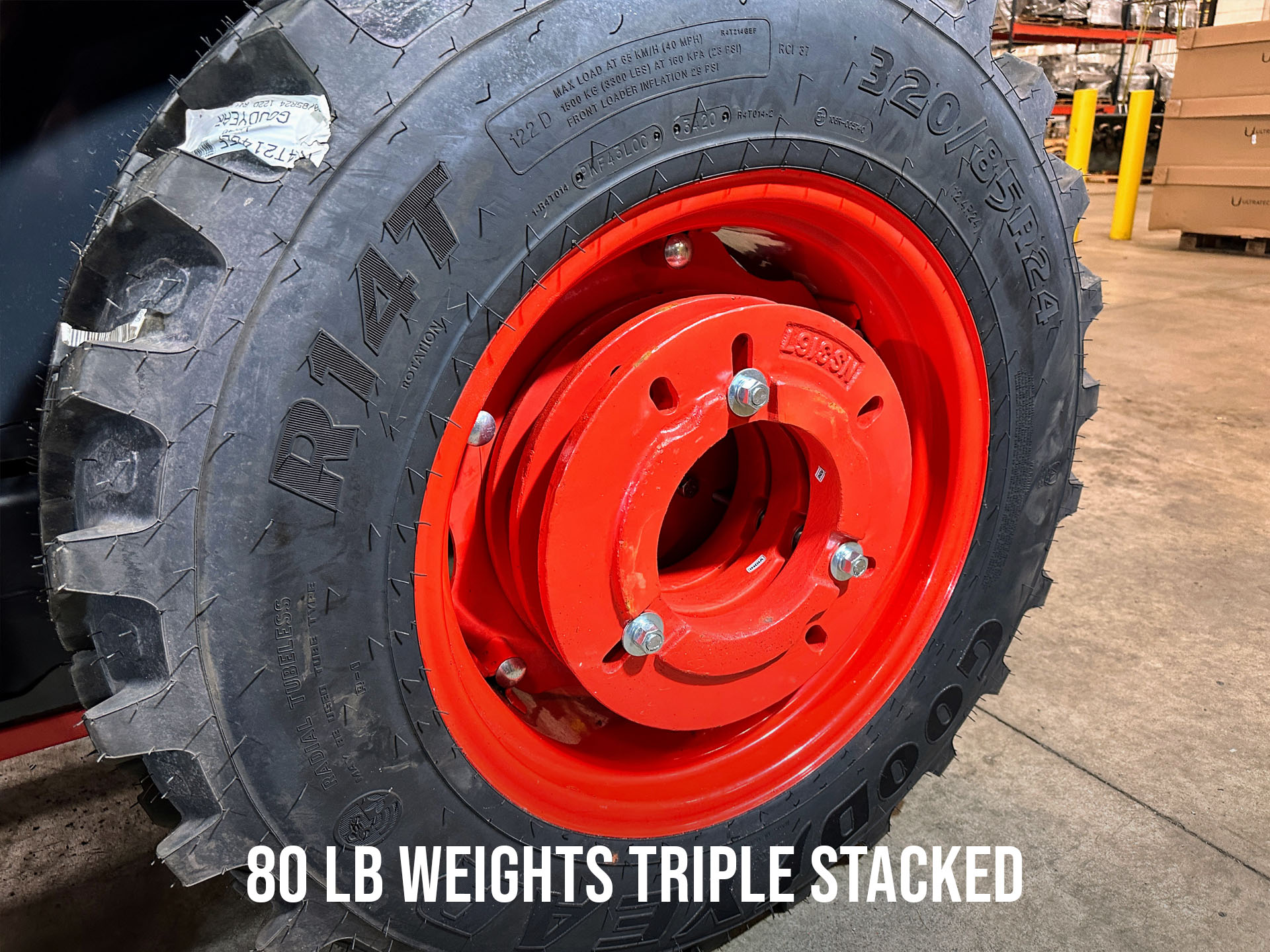 Kubota store power wheels
