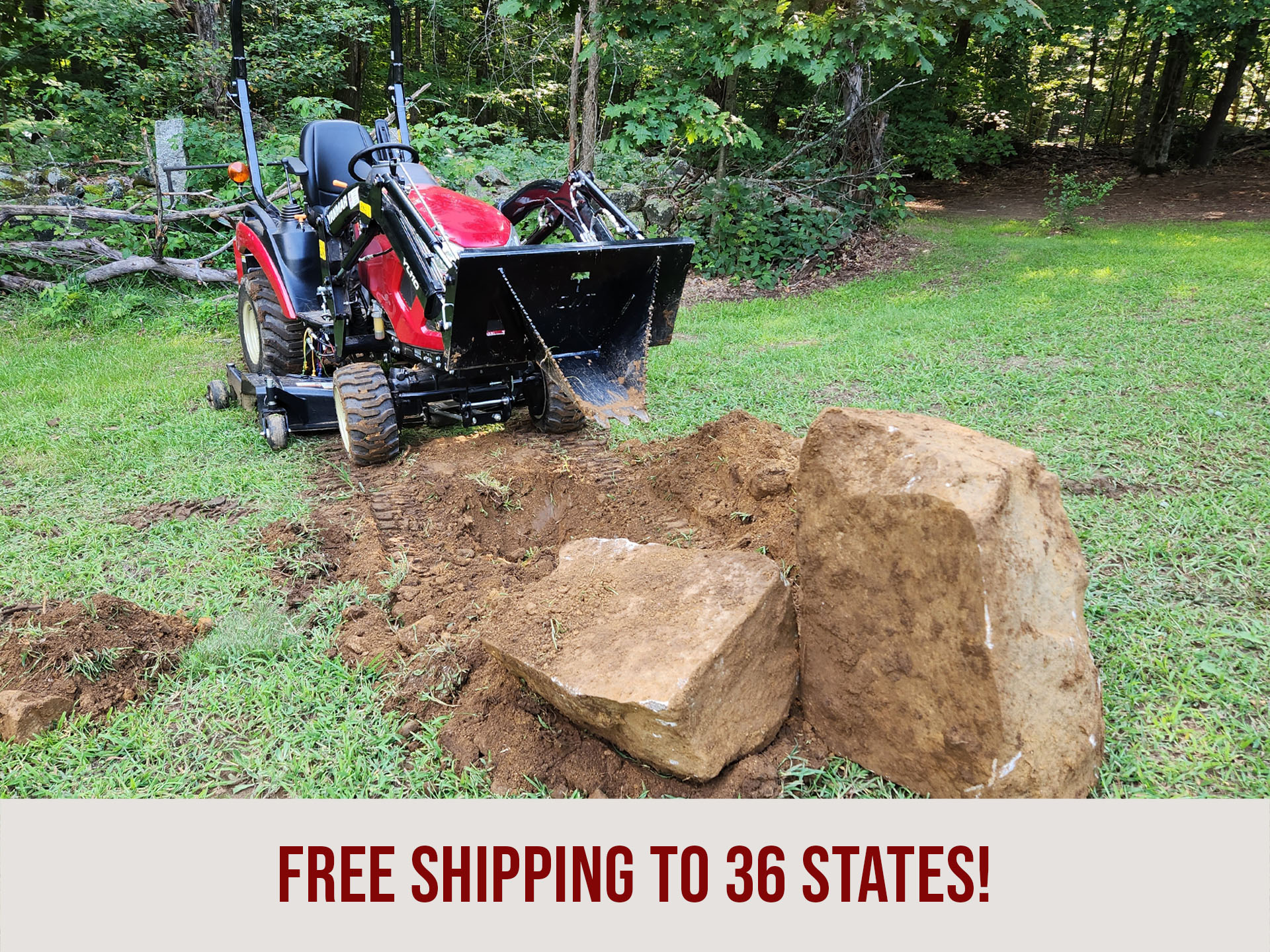 GWT Stump Wrecker (Mini Stump Bucket) for Yanmar Quick Attach