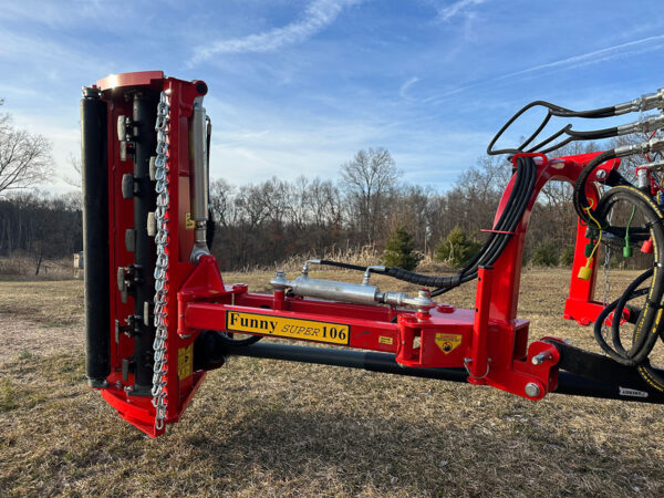 Flail mower for tractors