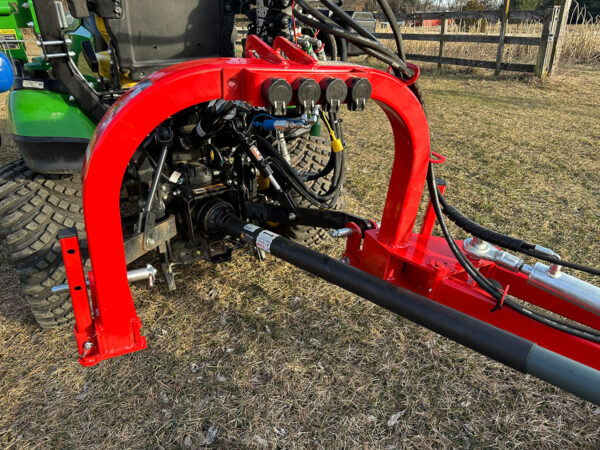 Support Arm on Del Morino Funny Super Flail Mower