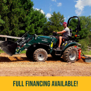 Summit TX25 Compact Tractor Dirt Dog Land Plane Financing