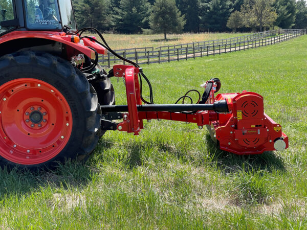 Del Morino Flipper Super Flail Mower Side View