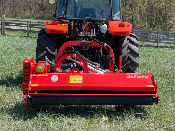 Del Morino Flipper Super Flail Mower Rear View