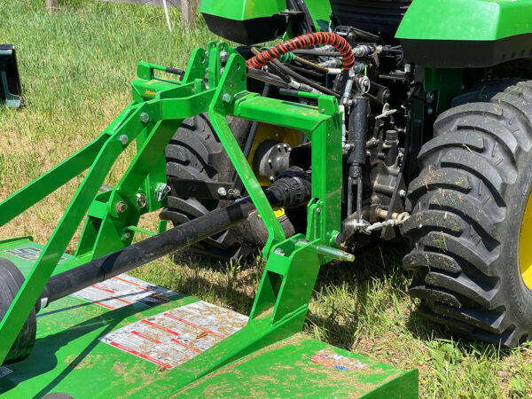 Rhino Ag TW25 20 Series Rotary Cutter with John Deere iMatch Quick Hitch