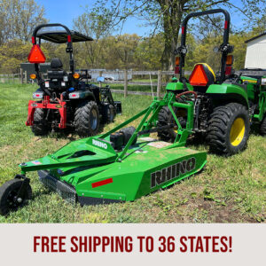 Rhino Ag TW25 20 Series Rotary Cutter Free Shipping