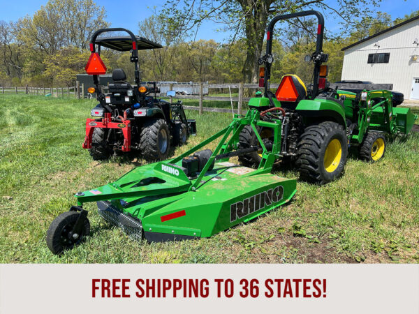 Rhino Ag TW25 20 Series Rotary Cutter Free Shipping