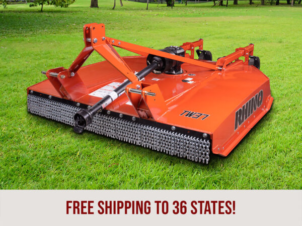 Rhino Ag TW37 30 Series Twister Rotary Cutter Free Shipping