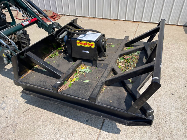 Loader Mounted Brush Hog For Tractors