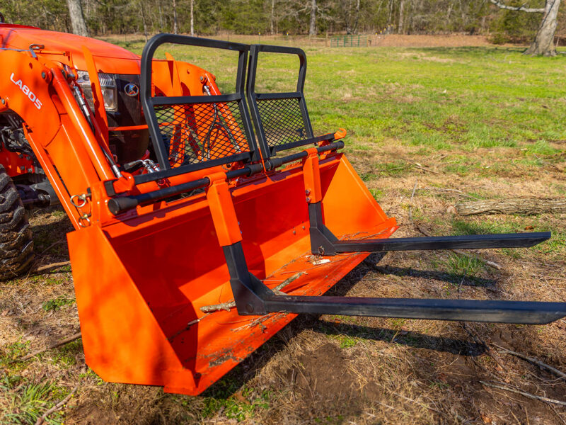 Pallet Forks for Tractor Bucket | Battle Armor Bucket Pro