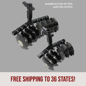 Battle Armor Big Buck Plow Free Shipping ATV Disc