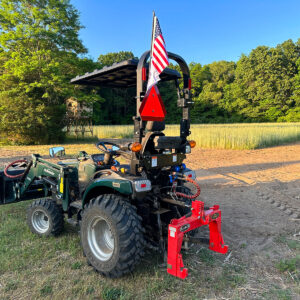 X50 Tractor Flag Dual Flags American and Custom
