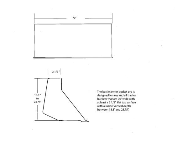 Battle Armor Bucket Pro Diagram