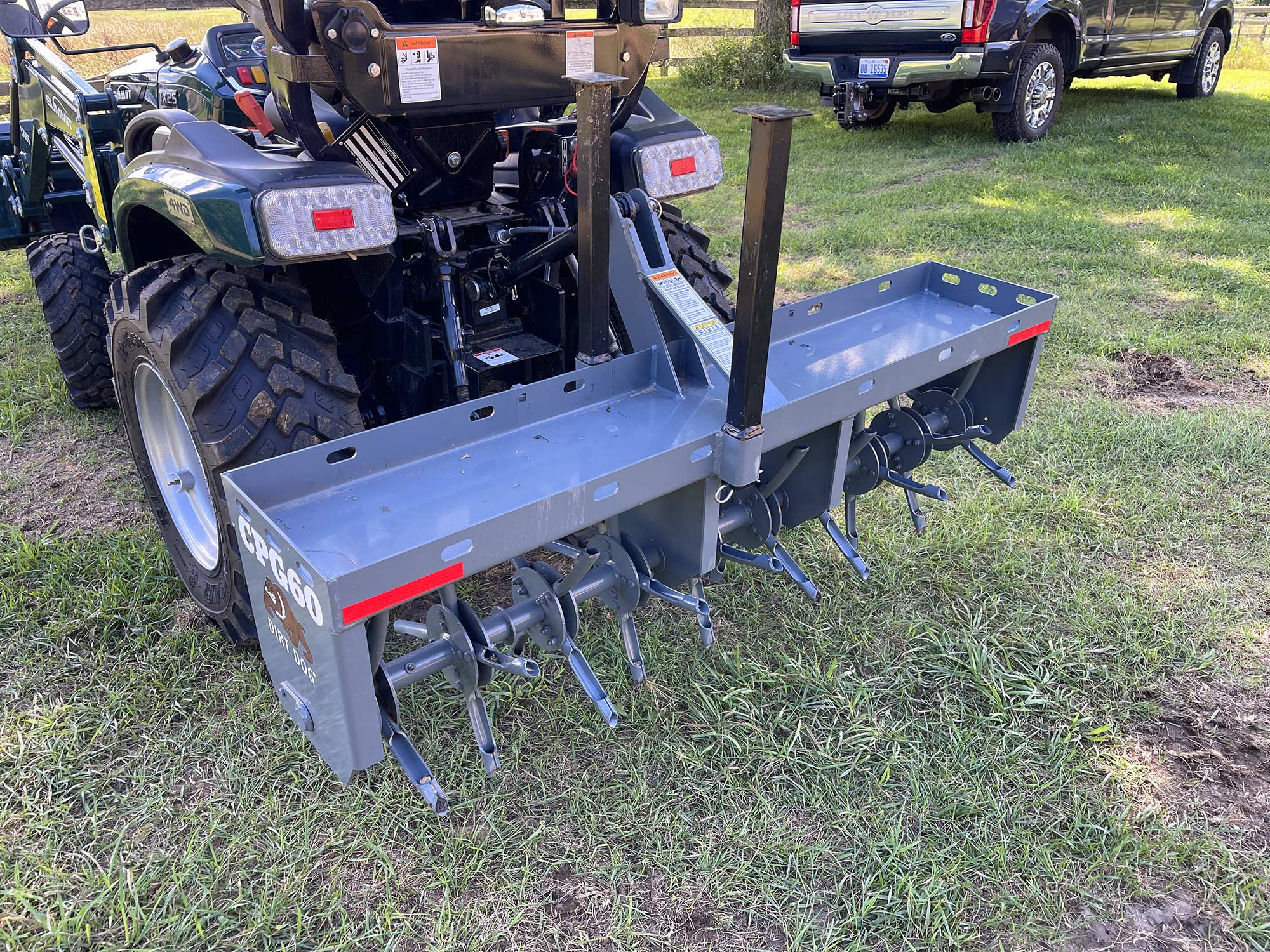 core plug aerator for tractors