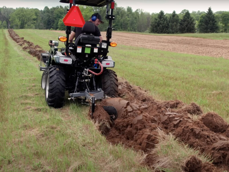 3-Point Single Bottom Plow by Ironcraft