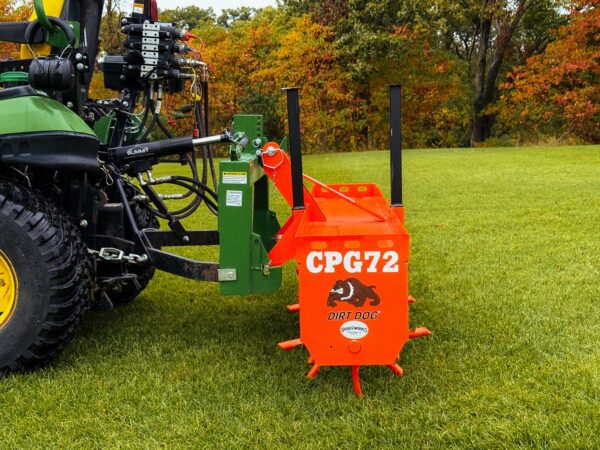 Side View of 3-Point Aerator