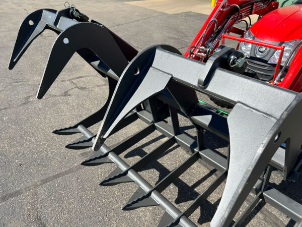 Dual Top Jaws on 72" IronCraft Root Grapple