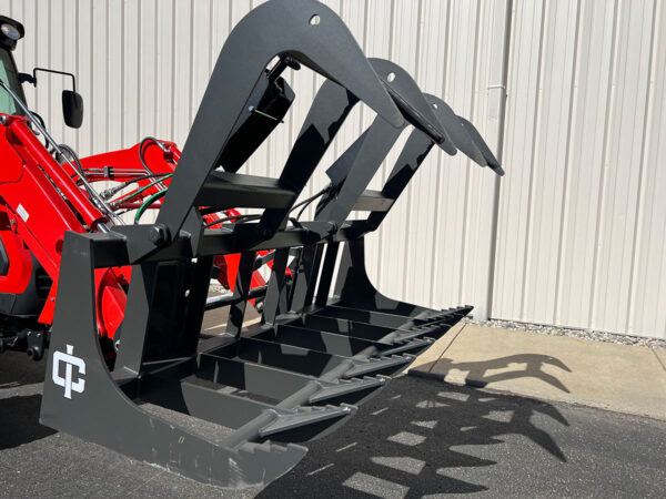 IronCraft 72" Root Grapple Front Right