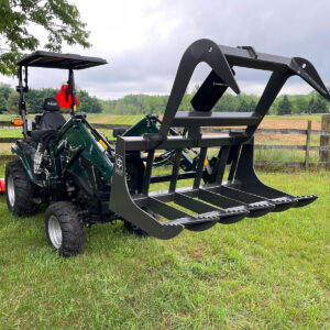 Root Grapple for Subcompact Tractors by IronCraft