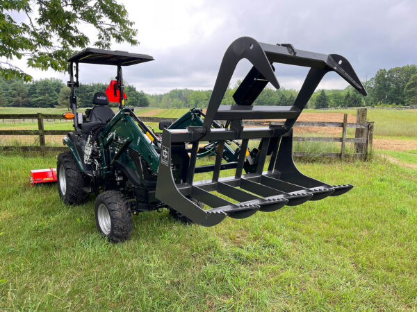 Root Grapple for Subcompact Tractors by IronCraft