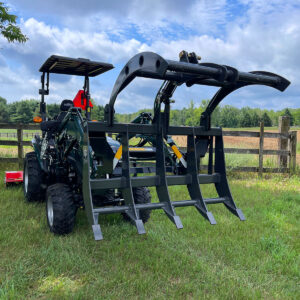Grapple Rake (Compact) for Tractors by Ironcraft