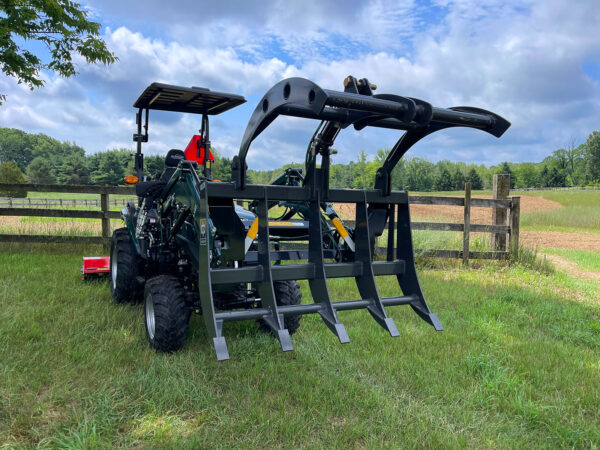 Grapple Rake (Compact) for Tractors by Ironcraft