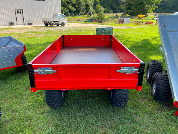 Ultratec Flatbed Trailer Rear View