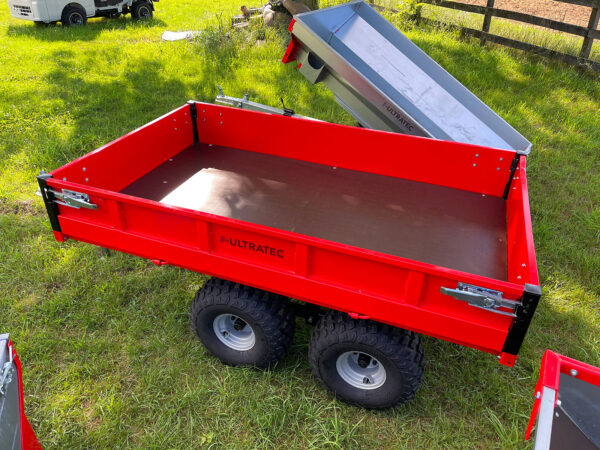 Ultratec Flatbed Trailer Side View