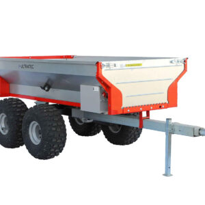 Hydraulic Dump Trailer for Tractors and UTVs | Ultratec Tandem Axle Pro