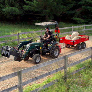 Flatbed Trailer for Tractors and ATVs and UTVs by UltraTec