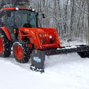 Snow Pusher HLA 2500 Series on Kubota M4D-071