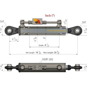 Hydraulic Top Link Diagram