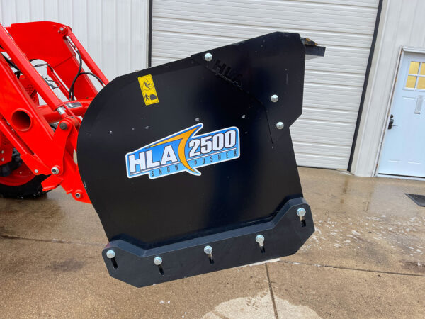 HLA 2500 Series Snow Pusher UHMW Skid Runner