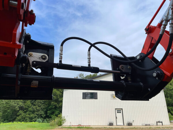 HLA Hydraulic Skidsteer Quick Attach Plate Rear View