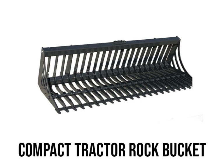 Buy Rock Bucket & Rock Grapple For Tractors IronCraft Good Works Tractors