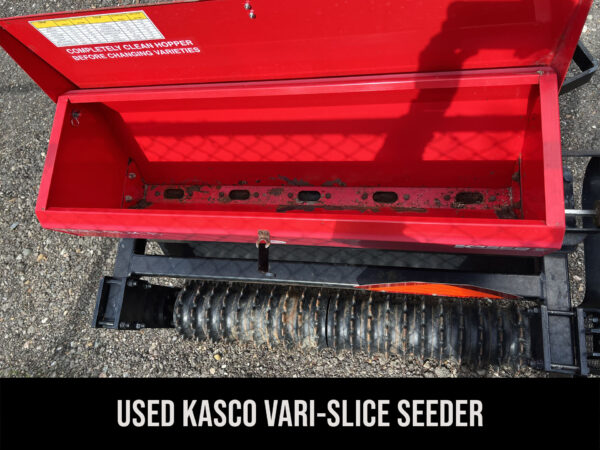 Kasco VariSlice Seeder Used