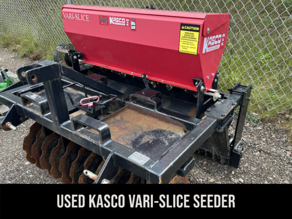 Kasco VariSlice Seeder Used
