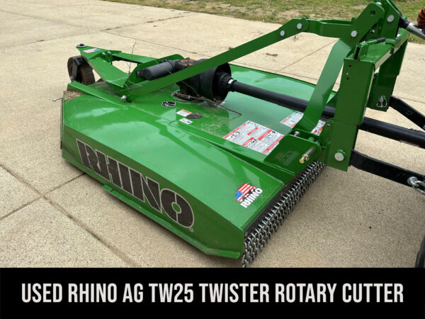 Rhino Ag TW25 Rotary Cutter Used