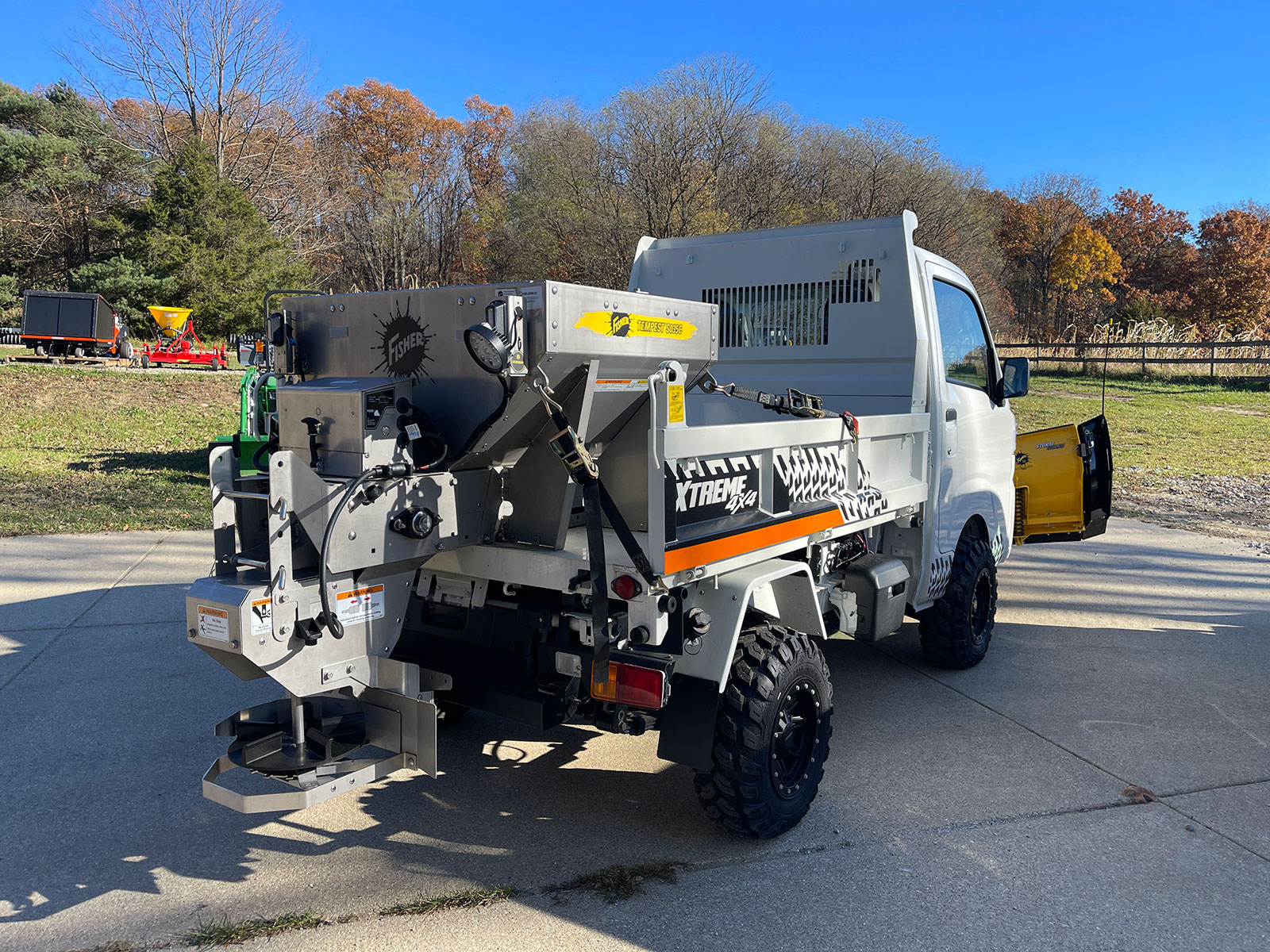 Fisher Snow Plow & Salter (Japanese Offroad Mini Dump UTV) Good Works