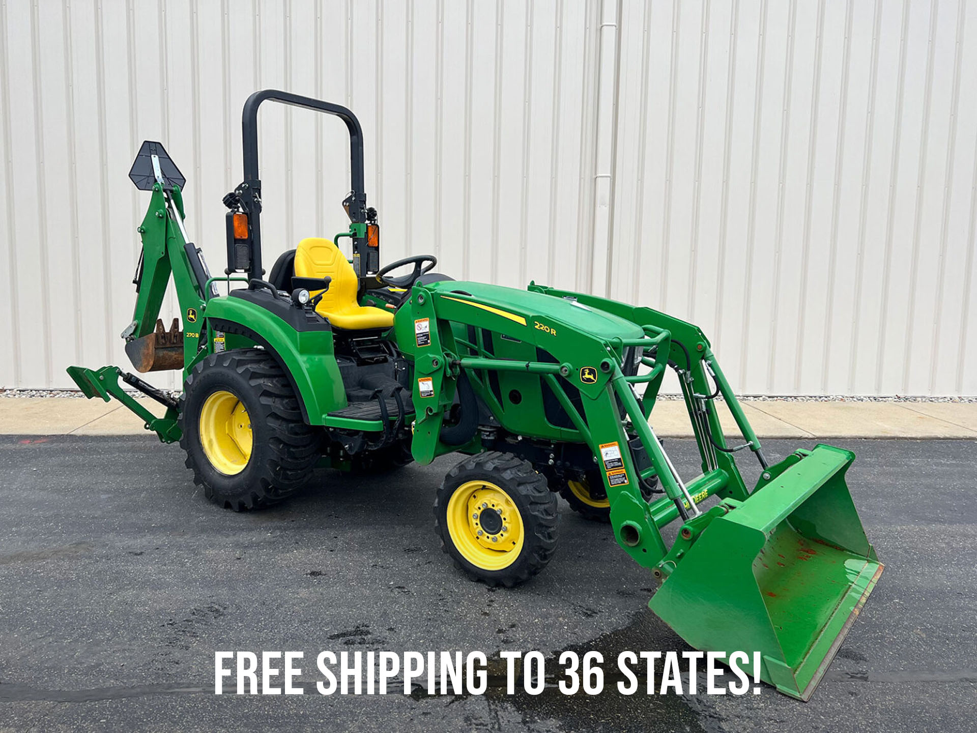 John Deere 2038R Tractor (TLB) For Sale Good Works Tractors