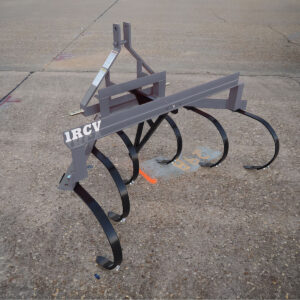 3-Point Single Row Cultivator by Dirt Dog, Back View