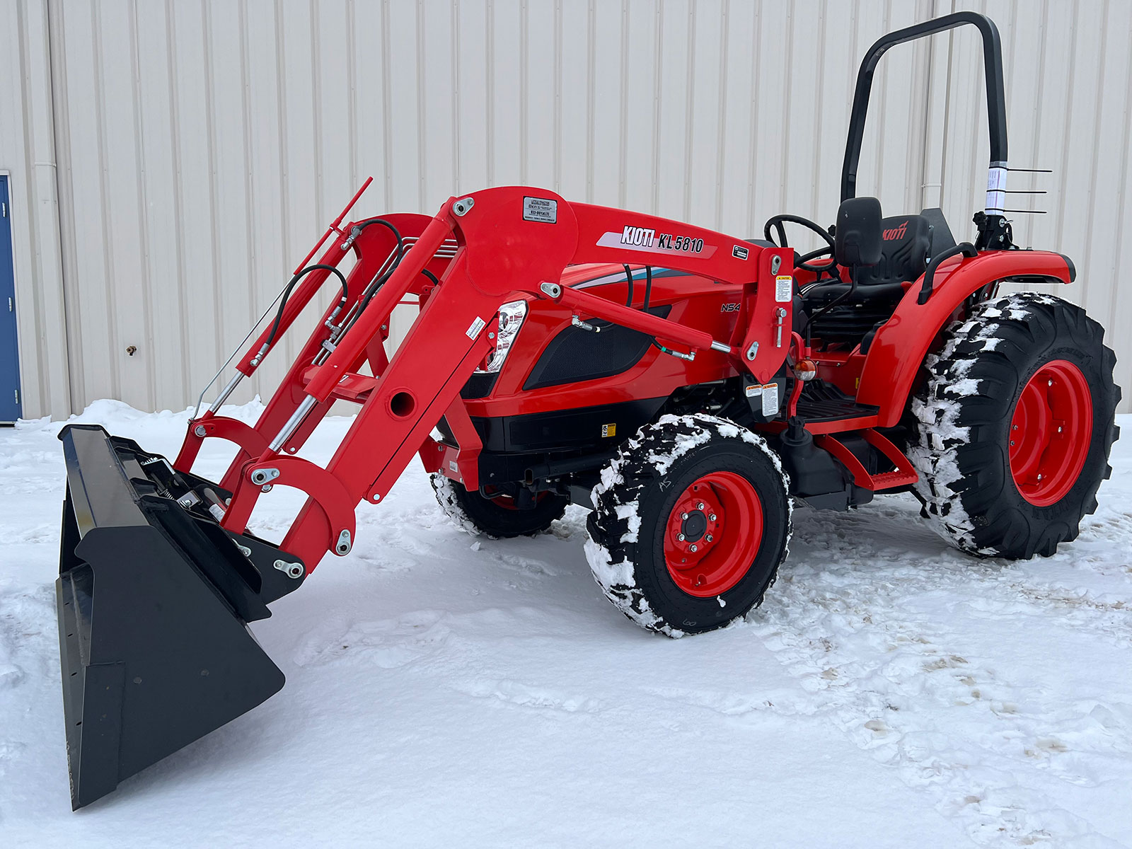 Kioti NS4710 HST Tractor For Sale (R4 Tires) Good Works Tractors