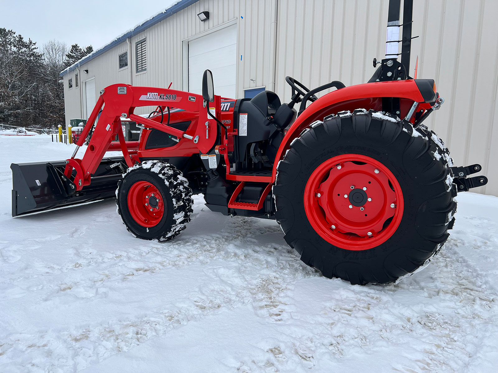 Kioti NS4710 HST Tractor For Sale (R4 Tires) Good Works Tractors