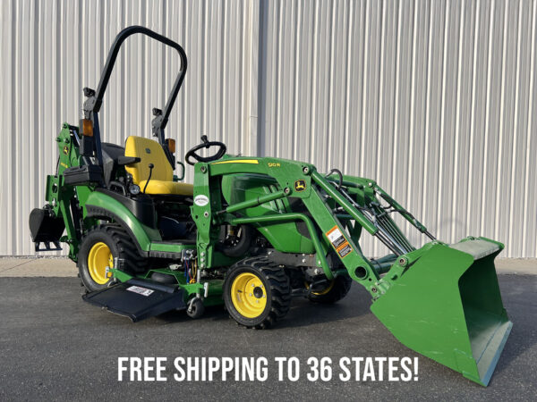 2021 John Deere 1025R TLB, with Free Shipping