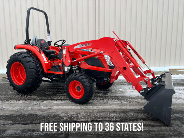 Kioti NS4710 HST Tractor For Sale with R14 Tires, Free Shipping