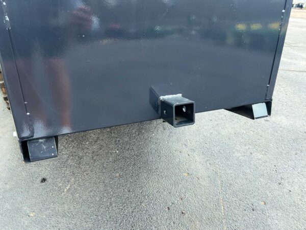 2" Receiver on Ballast Box for a Trailer Hitch