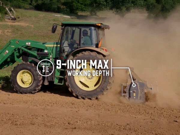 IronCraft VH-90 Tiller 9 Inch Depth