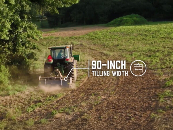 IronCraft VH-90 Tiller 90 Inch Tilling Width
